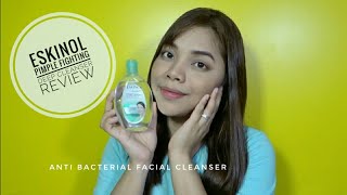 Eskinol Pimple Fighting Facial Deep Cleanser Review [upl. by Connelly85]