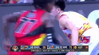 Rain or Shine’s THREEPOINT SHOWER in 3Q vs San Miguel 🌧️  PBA SEASON 48 PHILIPPINE CUP [upl. by Hasila]