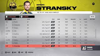 NHL 23 HC Verva Litvínov Overall Player Ratings [upl. by Nira]