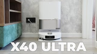 Dreame X40 ULTRA Review amp Cleaning Test✅ FLAGSHIP in 2024 [upl. by Hamer648]