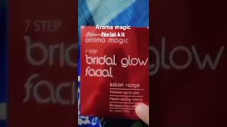 Aroma magic facial kit bridal glow facialshotsshortvideo explorevairalshortviralvideoskincare [upl. by Levina]