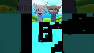 Yapper amp Listener Incredibox Sprunki Gray x Wenda Animation  Blue Bouncing Square [upl. by Maibach]