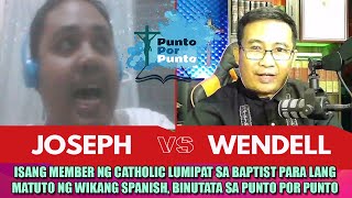 Isang Catholic nagbaptist para lang daw matuto ng wikang Spanish [upl. by Alasteir]