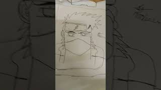 Kakashi drawingshortsvideo [upl. by Ayrolg]