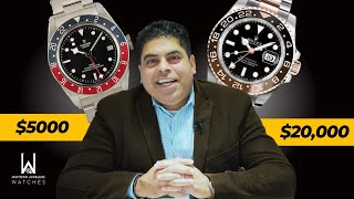 Tudor vs Rolex GMT whats the difference [upl. by Cozmo298]