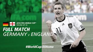 Germany v England  2010 FIFA World Cup  Full Match [upl. by Nanyt926]