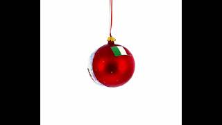 Venetia Italy Glass Ball Christmas Ornament 4 Inches KK1111100 [upl. by Cleland]