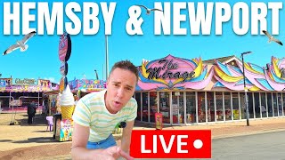 🔴 Hemsby LIVE  The Village Falling Into The Sea [upl. by Notnarb]