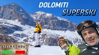 Dolomiti Superski 2024 Sella Ronda orange [upl. by Renmus530]