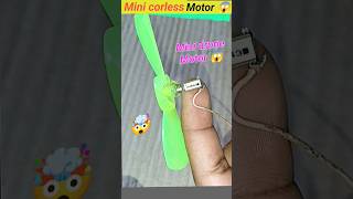 Mini corless drone motor🔥🤯mini DC motor🔥DC motorexperimentdcmotor ytshortsviraldiy [upl. by Deanne738]