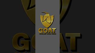 Goat logo design tutorial using Adobe illustrator graphicdeisgn shorts [upl. by Los548]