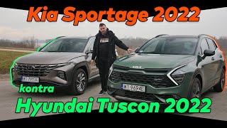 Nowa KIA Sportage vs Hyundai Tucson [upl. by Ynagoham805]