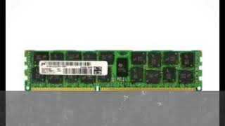 MT36KSF2G72PZ1G6E1 Micron 16GB PC312800 DDR31600MHz ECC Registered CL11 240Pin DIMM 135V Memory [upl. by Akenet769]