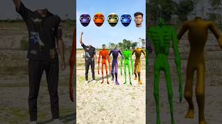 Domi tu cosita 2 alien vs me correct head matching with dame to cosita song 😀 vfx cartoon [upl. by Okir114]