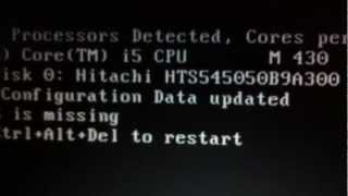 Toshiba bootmgr is missing [upl. by Retrac]