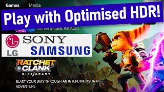 Ratchet amp Clank Rift Apart HDR Analysis  Best PS5 Settings for LG Sony amp Samsung TV [upl. by Siriso]