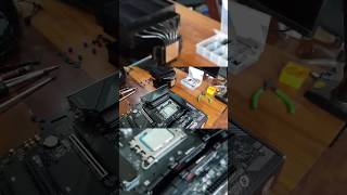 Noctua nhd15 chromaxblack Installation [upl. by Masera]