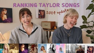 Ranking EVERY Taylor Swift Song  2024 Edition [upl. by Deedee]