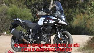 Nova VStrom 1000AXT  Avaliação de Imprensa Bike Review [upl. by Mallissa]