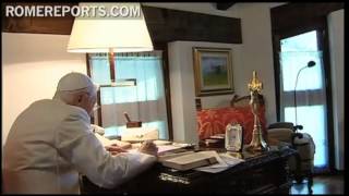 Benedict XVI currently finishing book on Jesus of Nazareth [upl. by Idur]