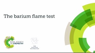 Practical skills assessment video  the barium flame test [upl. by Punak]