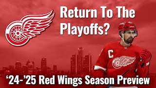 Detroit Red Wings 2425 Season Preview feat WingedWheelPodcast [upl. by Cynthea]