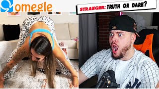 OMEGLE IS THE NEW HUB😯 TRUTH OR DARE [upl. by Gerry]