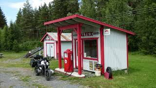 Macken på Kilen  Old Caltex petrol station from 1920 located in Kilen [upl. by Forras552]