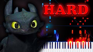 This Is Berk from How to Train Your Dragon  Piano Tutorial [upl. by Bullivant770]