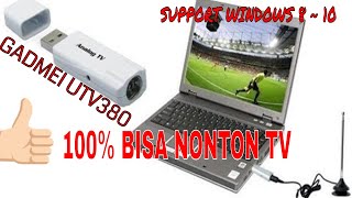 Cara Install TV Tuner USB Gadmei UTV380 DI windows 81 sampai 10 [upl. by Adnwahsat]