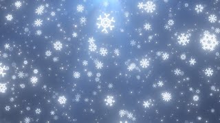 Falling Snowflakes and White Snow Particles Winter Christmas Holiday 4K Motion Background for Edits [upl. by Yecniuq]