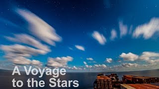 4K Timelapse of a Container Ship at Night  Life at Sea [upl. by Blen]