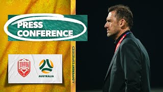 Tony Popovic  PostMatch Press Conference  Bahrain v Australia [upl. by Carr]