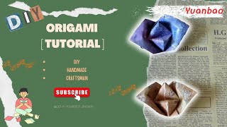 👛 Yuanbao paper Origami  Paper Craft  Tutorial [upl. by Coward931]