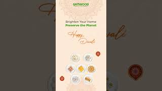 Light Up a Sustainable Diwali with Growood Bagasse shortsvideo [upl. by Aicrop656]