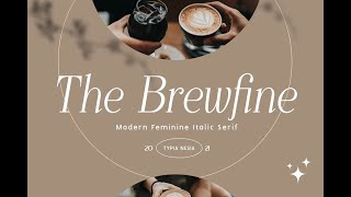 The Brewfine Font Download [upl. by Eugen]