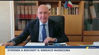 Roccaforzata Stipendi a rischio Il Sindaco rassicura [upl. by Ellehcirt]