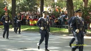 Ejército del Aire Desfile 12 de Octubre 2023 Madrid [upl. by Nomannic]