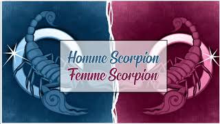 Homme Scorpion ♏ Femme Scorpion ♏ Compatibilité Astrologique Amoureuse [upl. by Aohk626]