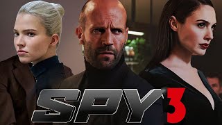 Spy 3 2025 Movie  Jason Statham Melissa McCarthy Rose Byrne Jude Fact And Review [upl. by Adiari87]