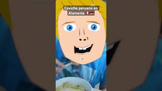 🇨🇱 Chileno probando comida peruana en Alemania 🇩🇪 🇵🇪 peru alemania comidaperuana ceviche [upl. by Olnton]