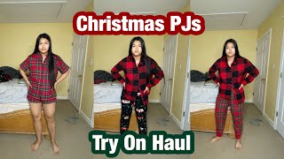 Old Navy Christmas Pajamas Try on Haul  Black Friday Haul  Mini Vlog [upl. by Zaria]