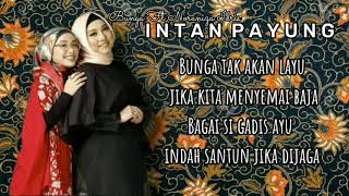 Intan Payung  Bunga feat Noraniza Idris Karaoke [upl. by Haliled]