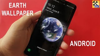 Earth Wallpaper for Android is better than iOS 16 [upl. by Seabury]