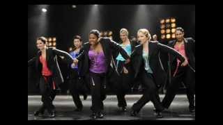 Glee  The Edge Of Glory LYRICS [upl. by Huberman]