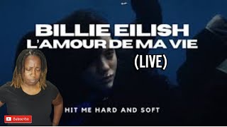 Billie Eilish  LAMOUR DE MA VIE LIVE Performance [upl. by Bernadene150]