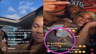 RAYSOWAVYY amp LYNDEJA POP OUT W THEIR NEW BOOS 👀🌶️🫣 SHADE THROWN⁉️ [upl. by Ennayar]