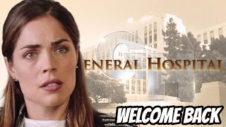 Kelly Thiebaud returns to General Hospital  Britt not dead yet [upl. by Yrellih]