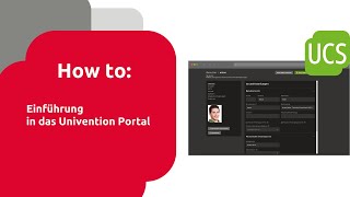 Einführung in das Univention Portal [upl. by Vale650]