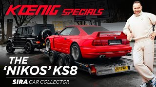 THE INSANELY RARE NIKOS CAR FROM POLAND  KOENIG SPECIALS BMW 850 KS8 V12 [upl. by Dnaltroc884]